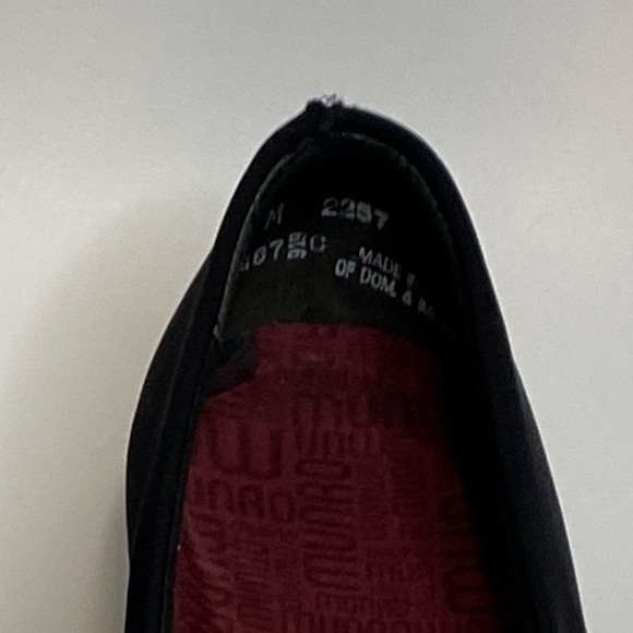 Munro black Cindi Block Heel Pump Black Stretch Fabric 7 M - Picture 9 of 9